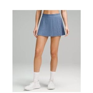 Lululemon Varsity High-Rise Pleated Tennis Skirt size 8 NWT